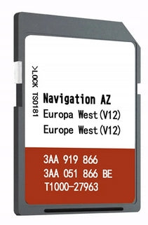 MAP CARD RNS 315 V12 2020 LATEST GOLF PASSAT TIGUAN POLO