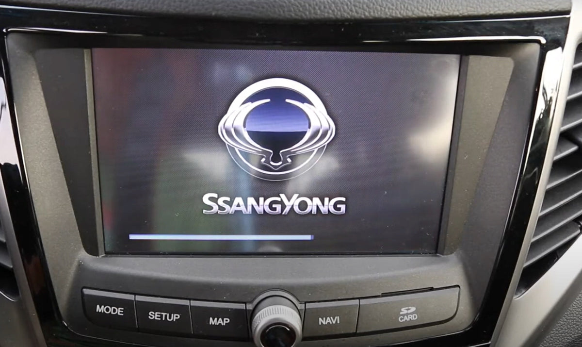 MAP CARD SSANGYONG 2024/2025 TIVOLI KORANDO REXTON MUSSO TORRES EUROPE