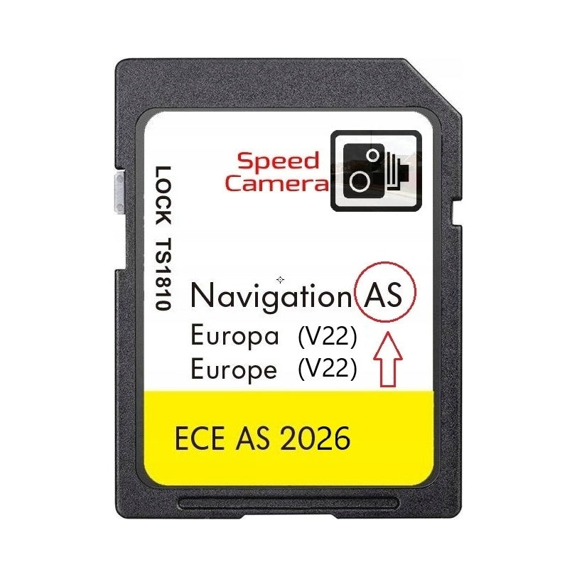 MAP DISCOVERY MEDIA MIB2 V22 EUROPE 2026 CADDY TIGUAN PASSAT POLO RADARS