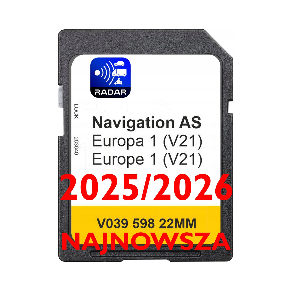 MAP DISCOVERY MEDIA MIB2 V24 2710 EUROPE CADDY TIGUAN PASSAT POLO RADARS