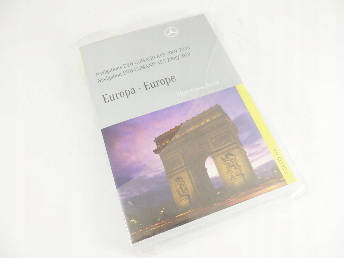 MAP DVD EUROPE MERCEDES COMAND APS 2011/2012