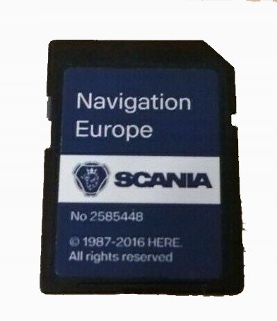 MAP FOR NAVIGATION SCANIA INFORAINMENT PREMIUM 7 AUS4 2024 EU PL