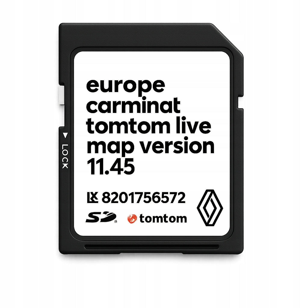 MAP FOR RENAULT CARMINAT TOMTOM LIVE 2026 11.45