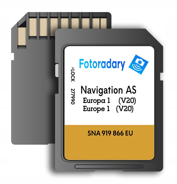 MAP GPS DISCOVERY MEDIA MIB2 V20 EU 2025 CADDY TIGUAN PASSAT POLO RADARS EAN (GTIN) 5905730561898