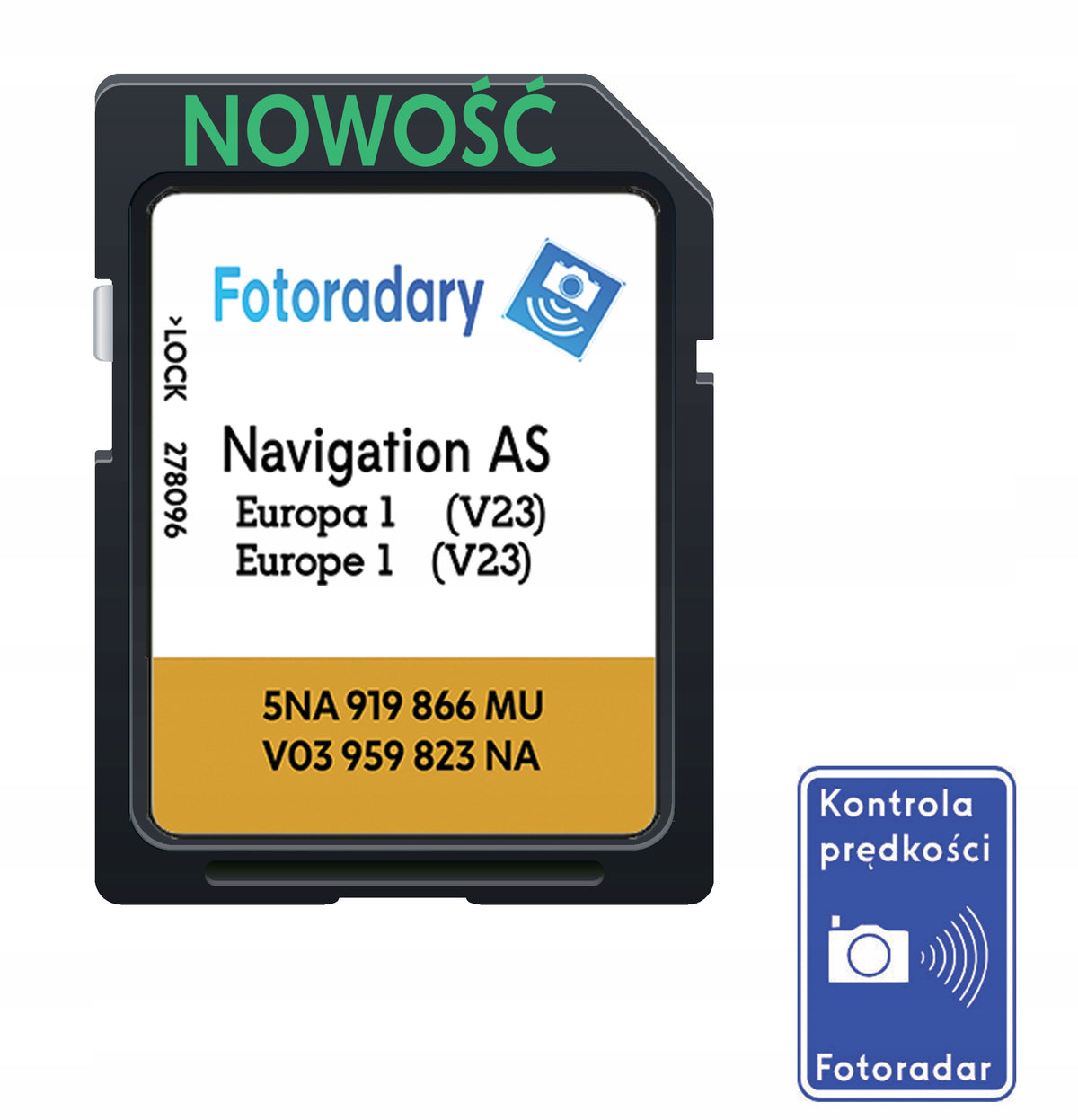MAP GPS DISCOVERY MEDIA MIB2 V23 EU 2026 CADDY TIGUAN PASSAT POLO RADARS Manufacturer code MAPA DISCOVERY MEDIA MIB2 AS V23 2026/2027