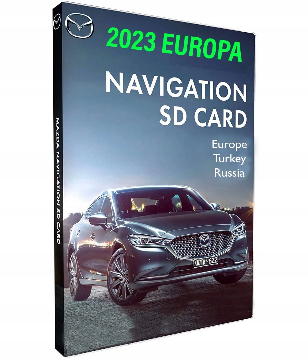 MAP MAZDA NAVIGATION CARD LATEST 2025 EUROPE SURE ! Manufacturer code MAPA NAWIGACJA MAZDA BJM766EZ1U