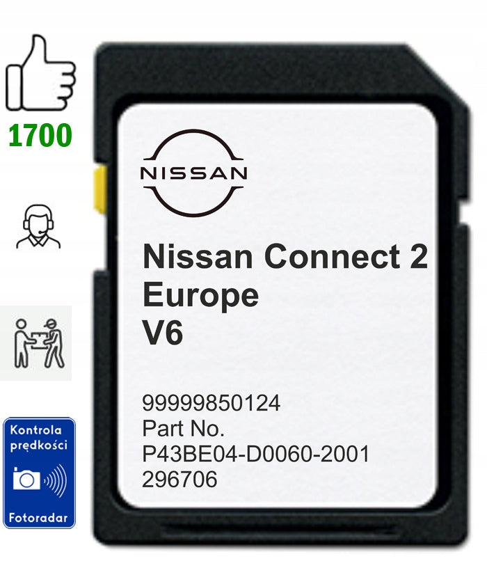 MAP NISSNA LCN2 V6 2022 MICRA NOTE JUKE RADARS Brand no brand