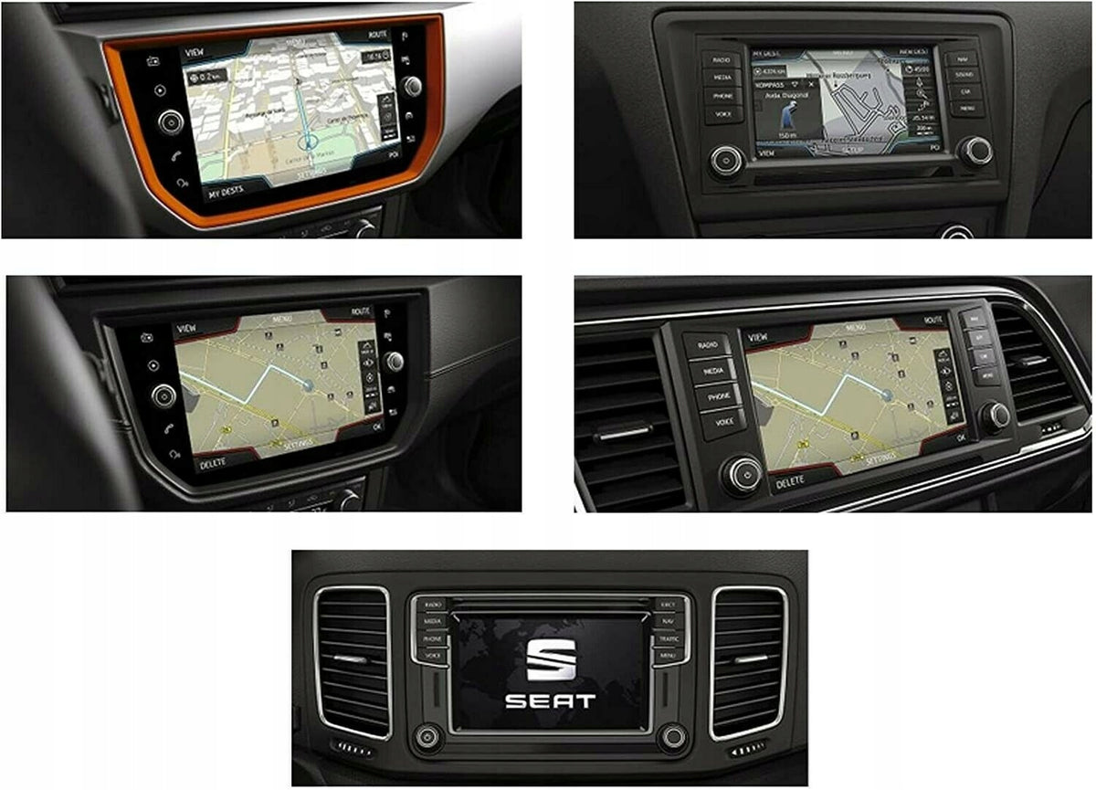 MAP SD GPS CARD SEAT 2027 V24 EU 6PO MIB2 ATECA ARONA IBIZA LEON TOLEDO Brand Seat