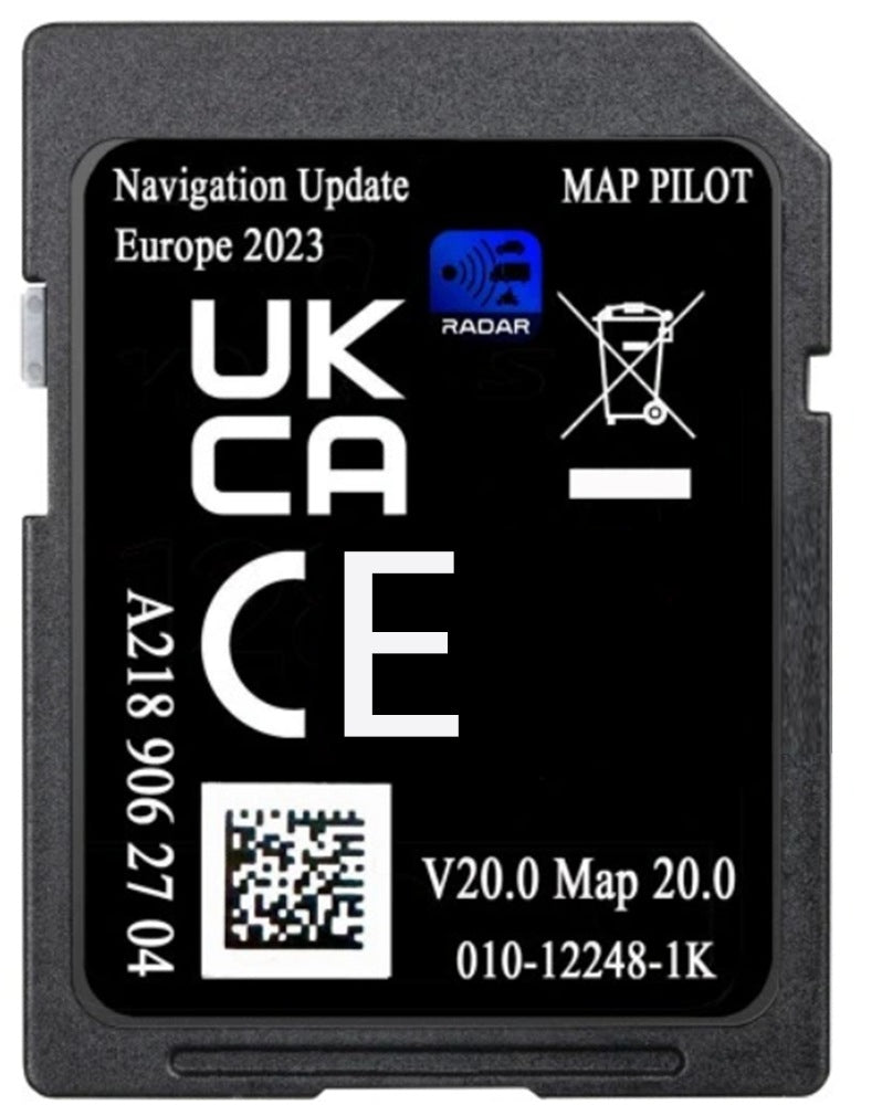 MAP TO MERCEDES A218 2025/2026 CLASS A B C E GLS GLE CLA CLS GLA GLC SLC