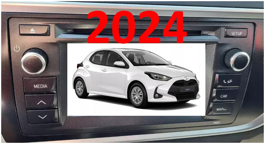 MAP TOYOTA AURIS (2013-2014) TOYOTA TOUCH GO 2024 EUROPE