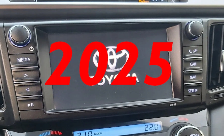 MAP TOYOTA RAV4 MAP 2025 (2014-2018) TOYOTA TOUCH 2 GO USB PENDRIVE