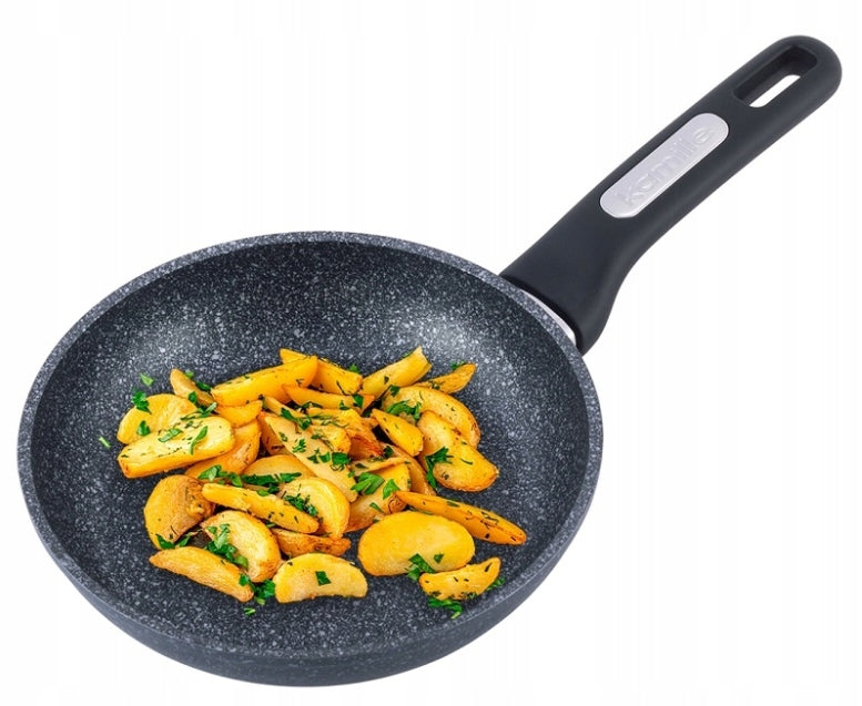 MARBLE PAN 22 CM INDUCTION NON-STICK GAS