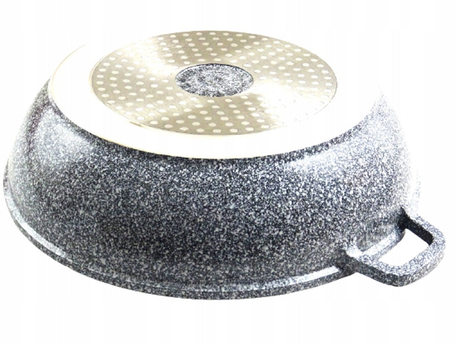 MARBLED POT LOW WOK DEEP GREY 5.5L 32CM INDUCTION GAS ZL7070 EAN (GTIN) 651815900605
