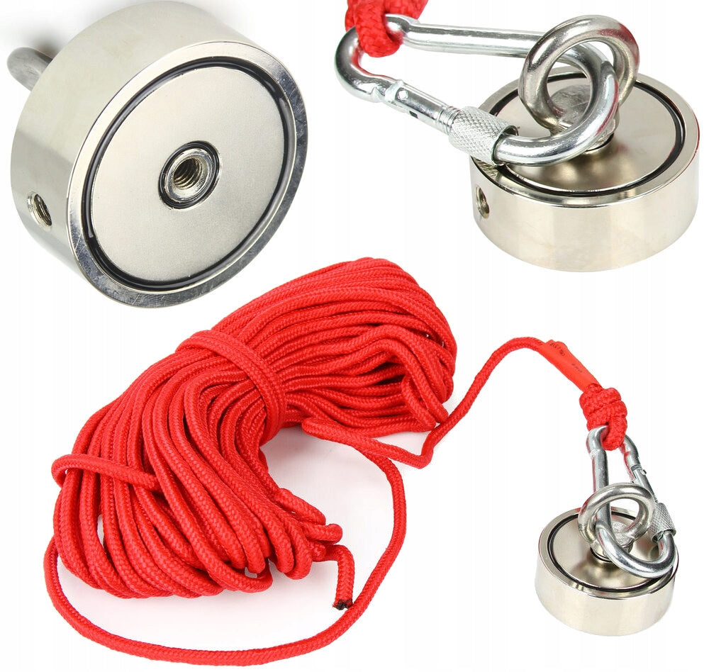 MARPOL NEODYMIUM MAGNET WITH EAR FOR CABLE 60x22mm LIFTING CAPACITY UP TO 170KG M66860