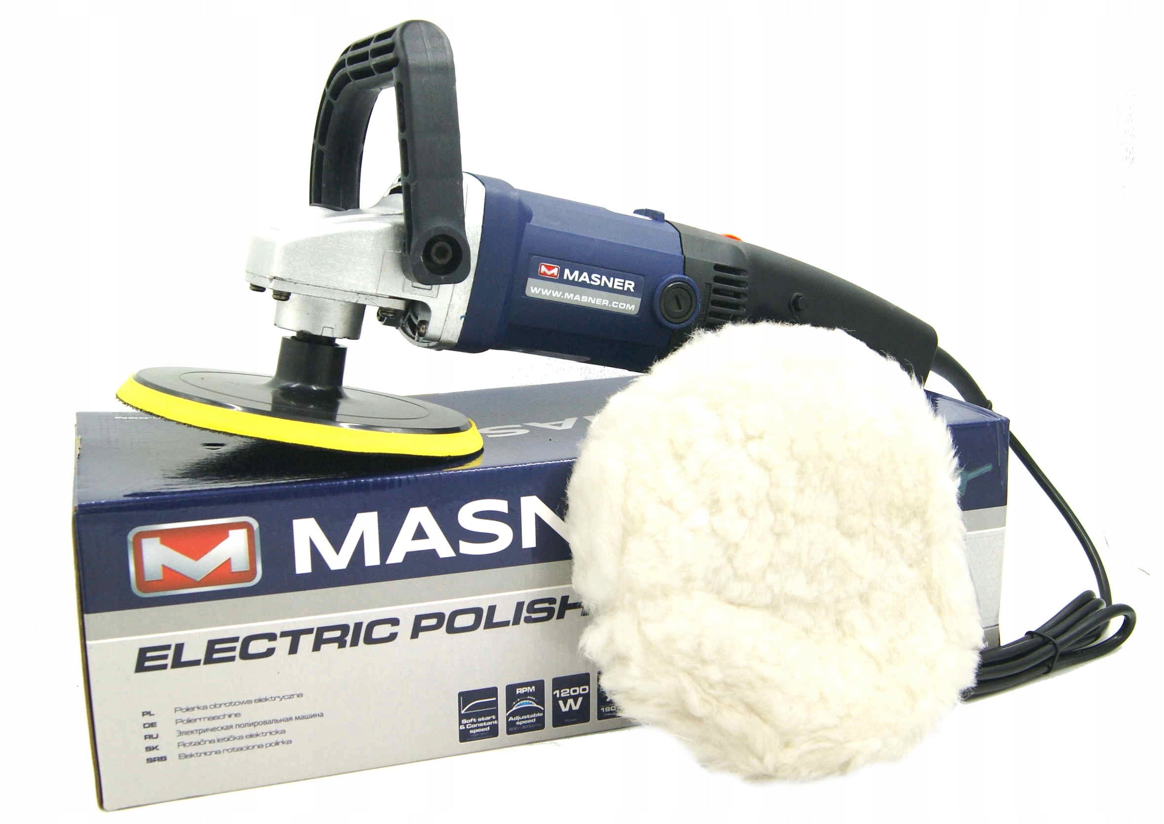 MASNER ELECTRIC POLISHER WITH SMOOTH SPEED CONTROL