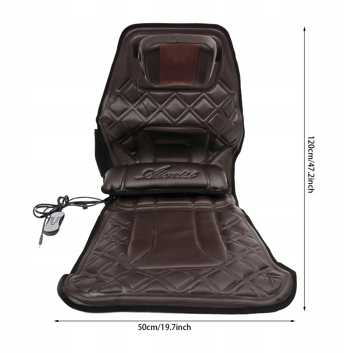 MASSAGE CUSHION,CAR AND HOME MASSAGE SEAT CUSHION 120x50CM Packaging status original