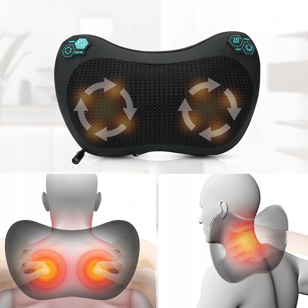 MASSAGE DEVICE, ELECTRIC NECK AND NECK MASSAGE PILLOW PU SKIN Brand no brand