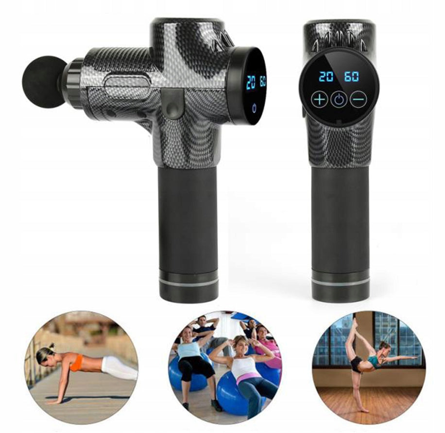 MASSAGE GUN BACK BODY MASSAGER FEET MASSAGE GUN + CASE TIPS Brand no brand