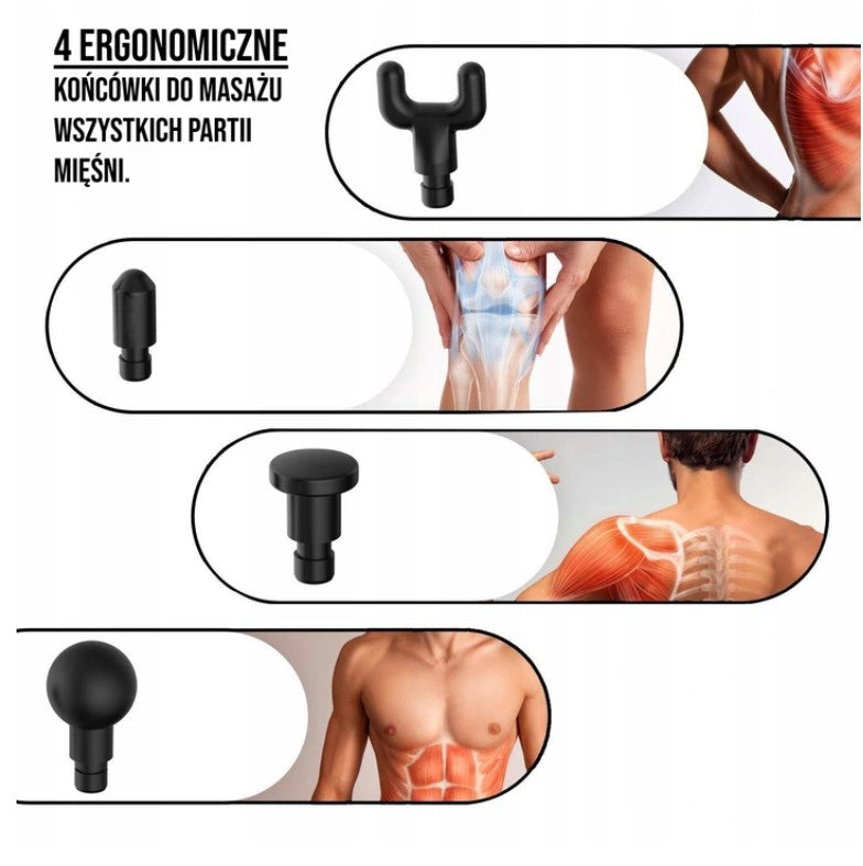MASSAGE GUN PHOENIX MASSAGER LCD Manufacturer code 43245