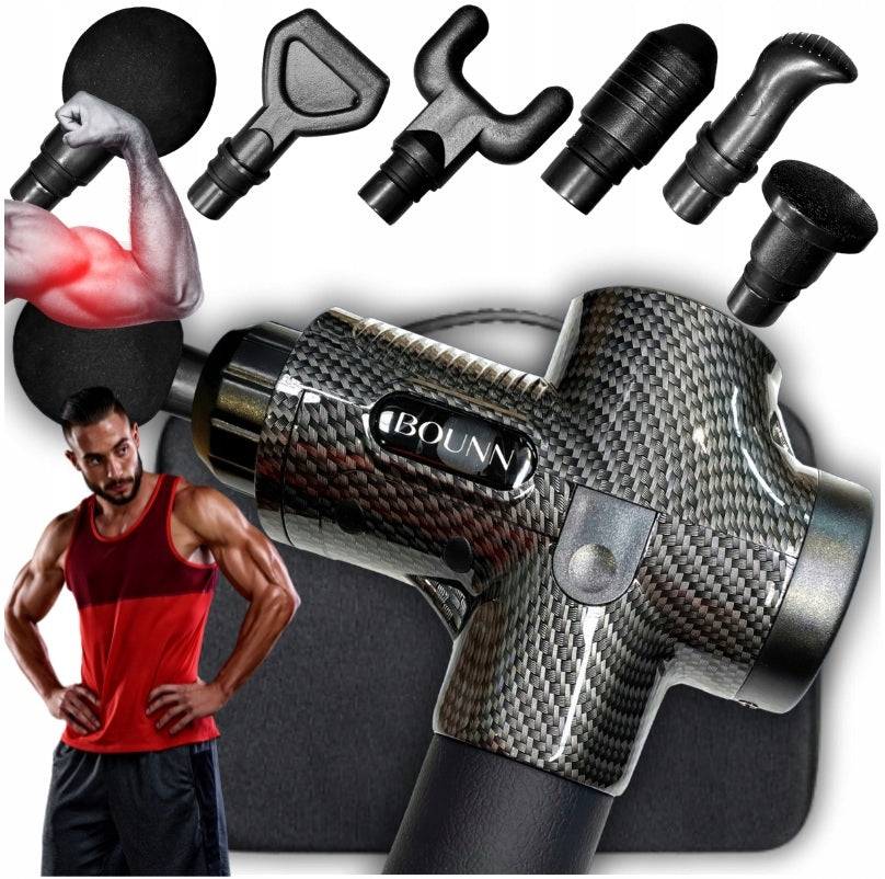 MASSAGE GUN PRO+ GUN SPORT BACK FOOT NECK MUSCLES NECK