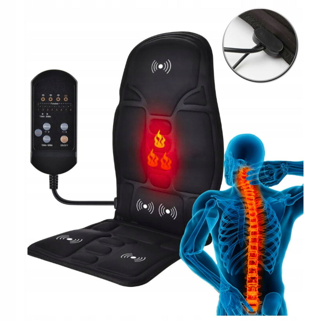 MASSAGE MAT FOR CAR HEATING ON SEAT WITH REMOTE CONTROL FOR CAR ON SEAT Packaging status original