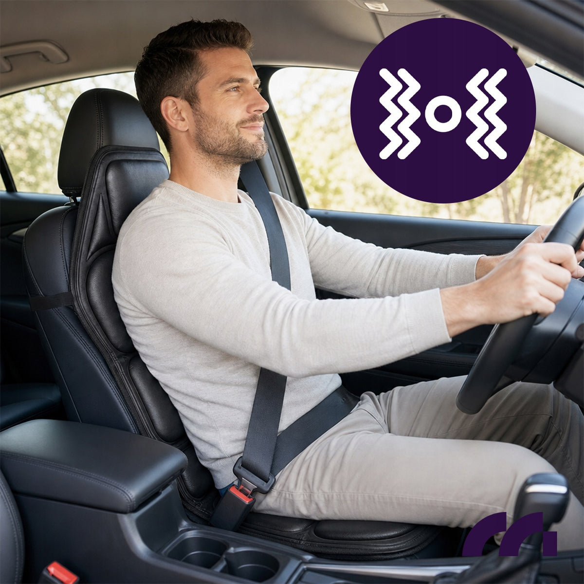 MASSAGE MAT FOR VIBRATION SEAT WITH HEATING FUNCTION FOR CAR Medical device no
