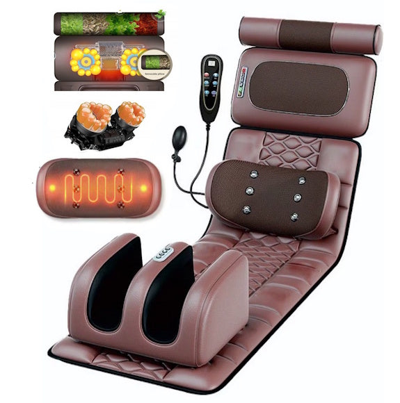 MASSAGE MATTRESS Massage mat LEG DRAINAGE + SPINE traction RWA LUMBAGO