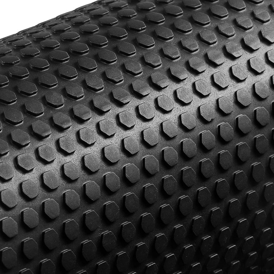 MASSAGE ROLLER WITH PROJECTIONS ROLLER BACK LEGS BODY MASSAGE REGENERATION 90CM Manufacturer code Wałek z wypustkami 90 cm x 15 cm BLACK RP05