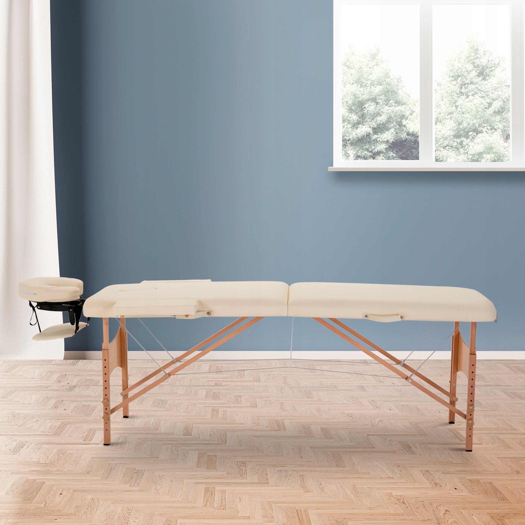 MASSAGE TABLE FOLDING COSMETIC COUCH ADJUSTABLE Brand Homcom