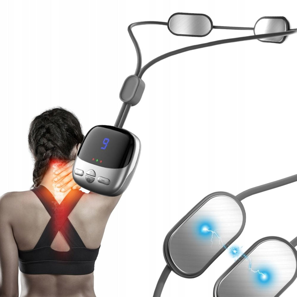 MASSAGER ELECTROSTIMULATOR NECK MUSCLES SMALL WARMING