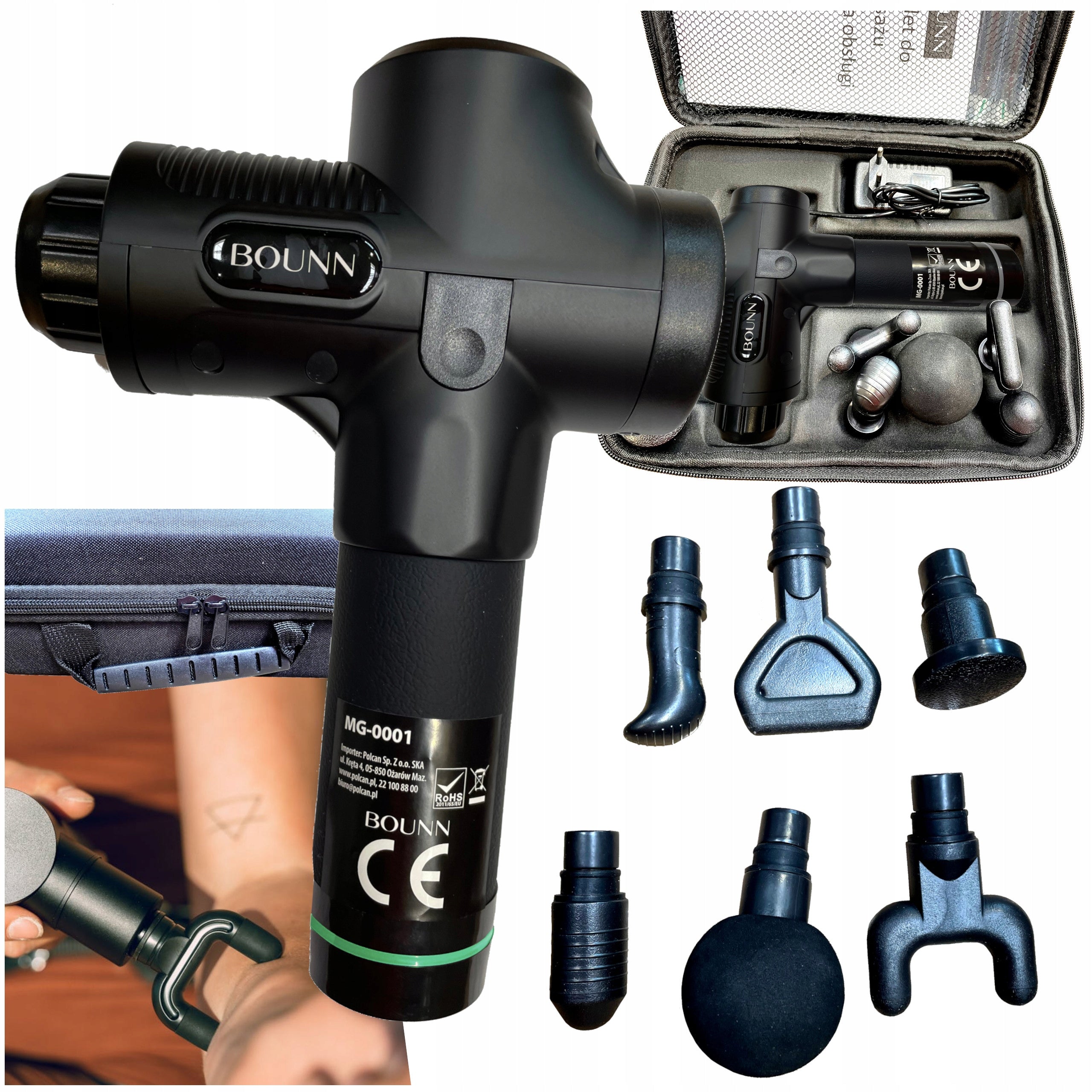 MASSAGER GUN PRO NECK MUSCLES BACK OF THE FEET FULL BODY Brand no brand