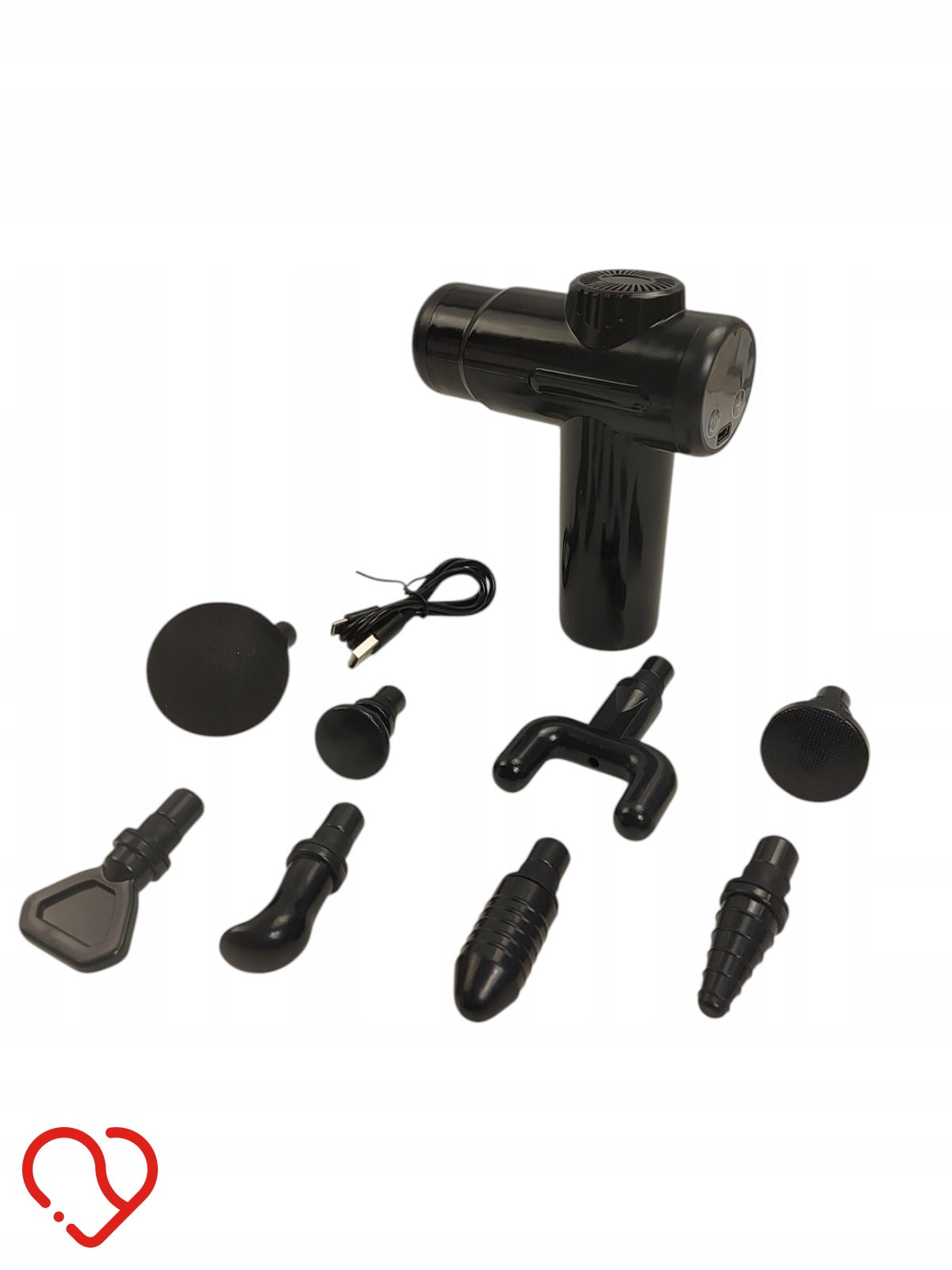 MASSAGER MASSAGE GUN FASCIA GUN BIZCASA 99 SPEEDS 8 USB-C TIPS