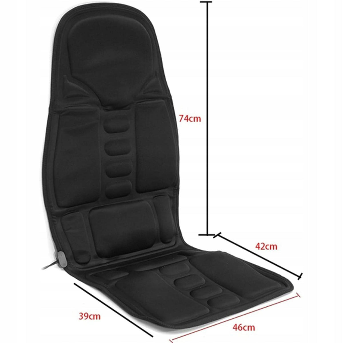 MASSAGER WITH SEAT CUSHION BACK MASSAGER, MASSAGE CHAIR COVER Manufacturer of a medical device NCRealher