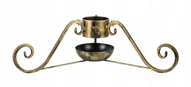 MASSIVE STEEL FORGED CHRISTMAS TREE STAND, UNDER THE CHRISTMAS TREE SH13 HOLE FOR TRUNK 12,5! Manufacturer code SH13
