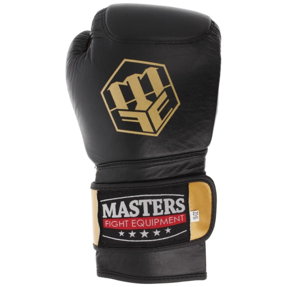 MASTERS RBT-HARD Boxing Gloves Leather Buffalo 16 oz Packaging status original