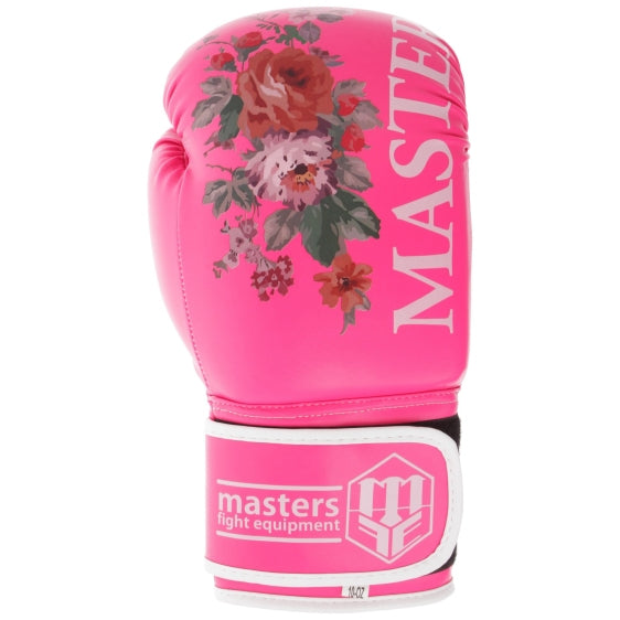 MASTERS RPU-FLOWER Boxing Gloves For Women 10 oz Brand Masters Fight Equipment