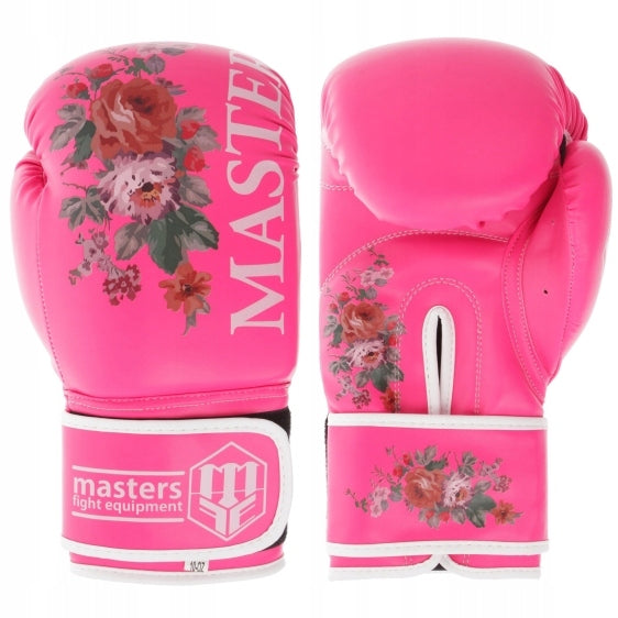 MASTERS RPU-FLOWER Boxing Gloves For Women 10 oz