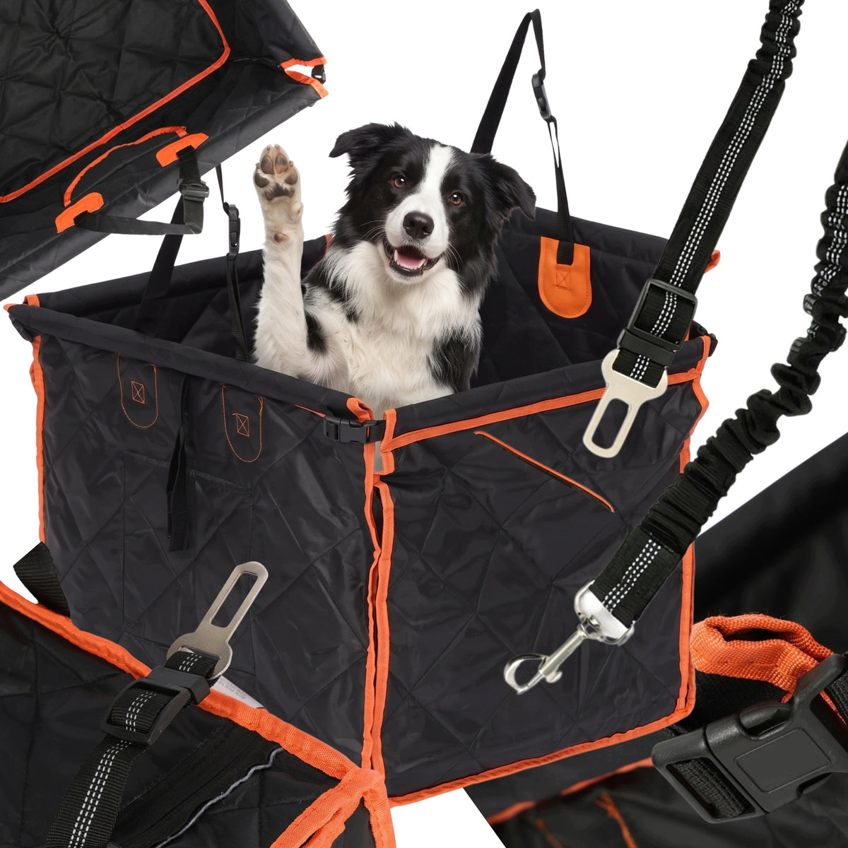 MAT CAR SEAT BASKET FOR CAT DOG REAR SEAT WATERPROOF XXL