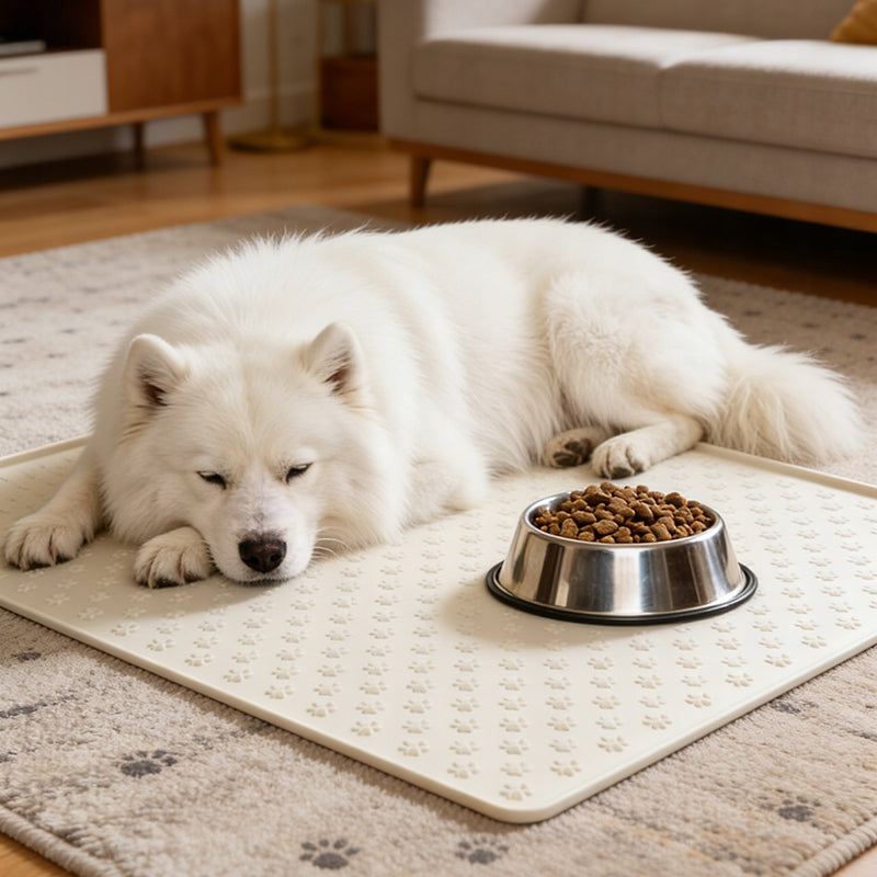 MAT CAT DOG BOWL PAD SILICONE 48x30 SOFT DURABLE Manufacturer code Purrtiny9577