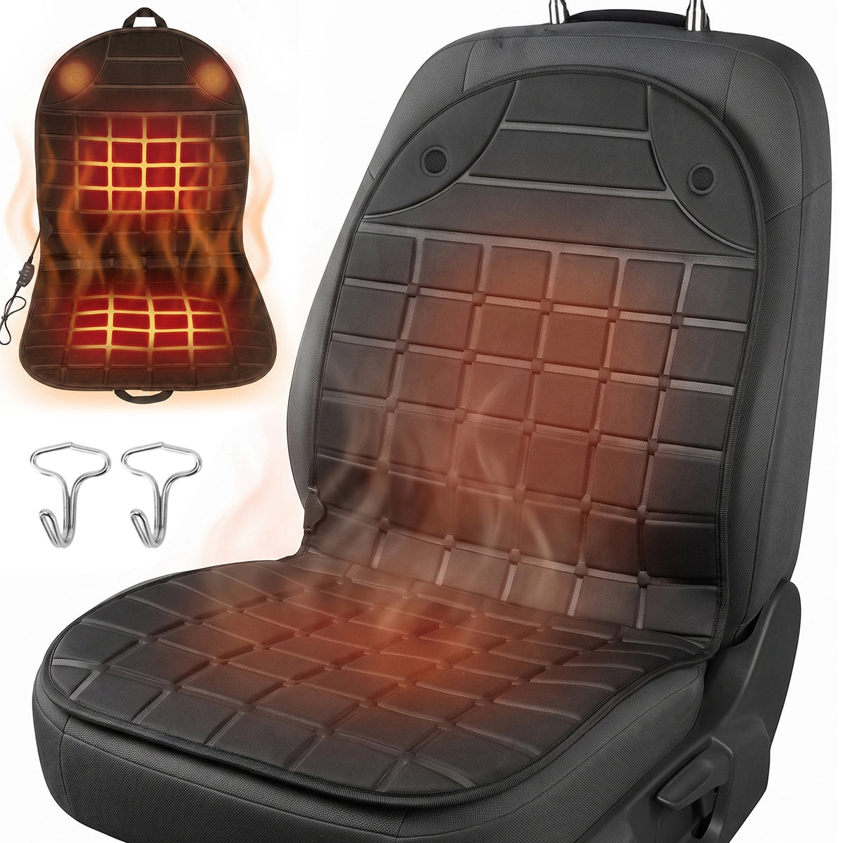 MAT HEATING 12V HEATING SEAT COVER HEATED FOR SEAT