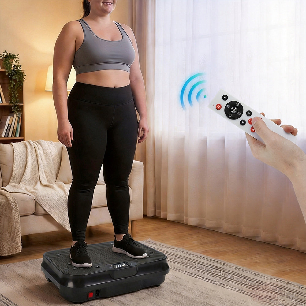 MAT VIBRATION PLATFORM VIBRATING TRAINING MASSAGER WITH ADJUSTABLE POWER Manufacturer code MR-2533B1-EU
