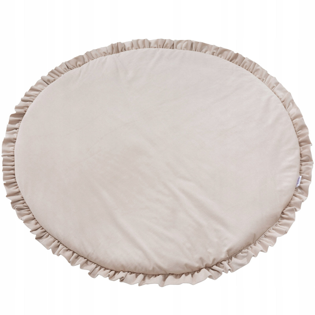 MAT WITH FRILL FOR PLAYING ROOM FOR CHILDREN VELVET 90CM JUKKI