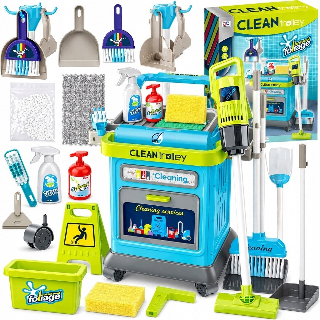 MATADI CLEANING KIT 20 ELEMENTS FOR CHILDREN STROLLER BROOM VACUUM CLEANER