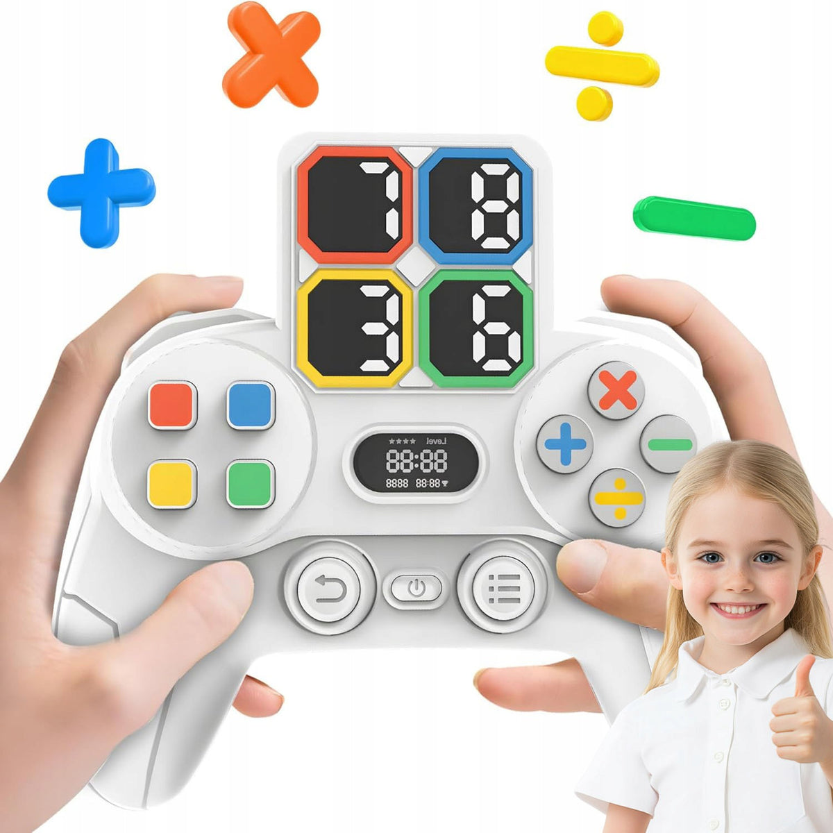 MATH GAME 24 POINTS WITH 1300 QUESTIONS FOR FAMILY LEARNING Gift