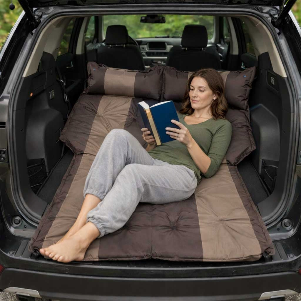MATTRESS BED FOR CAR SLEEPING CAR INFLATABLE SELF-inflating Packaging status original