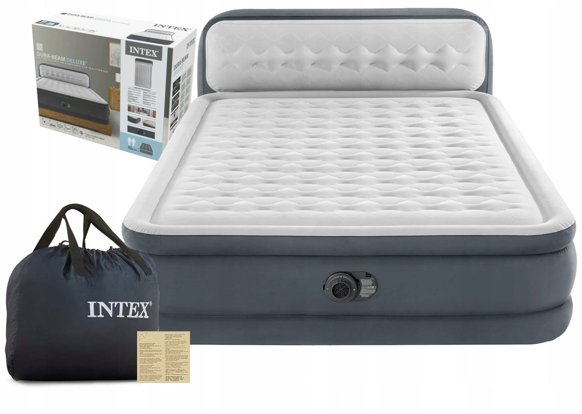 MATTRESS BED INTEX 64448 ND 152x236x46cm MODEL for 2026r BUILT-IN PUMP
