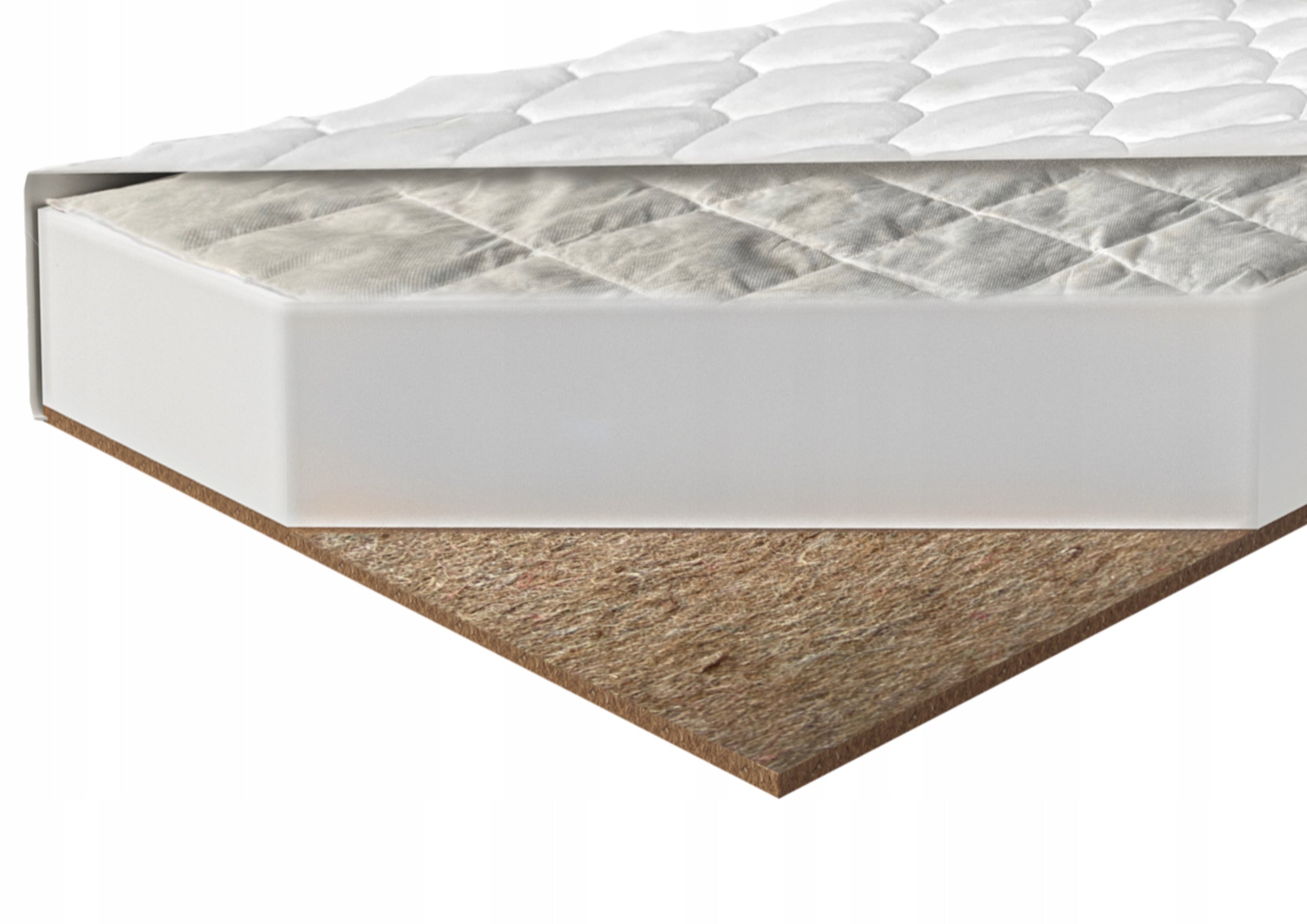 MATTRESS FOR COT BUCKWHEAT + FOAM + COCONUT 120x60
