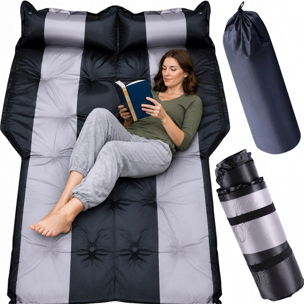 MATTRESS INFLATABLE TRAVEL CAR BED CAR FOR CAR SLEEPING CAR