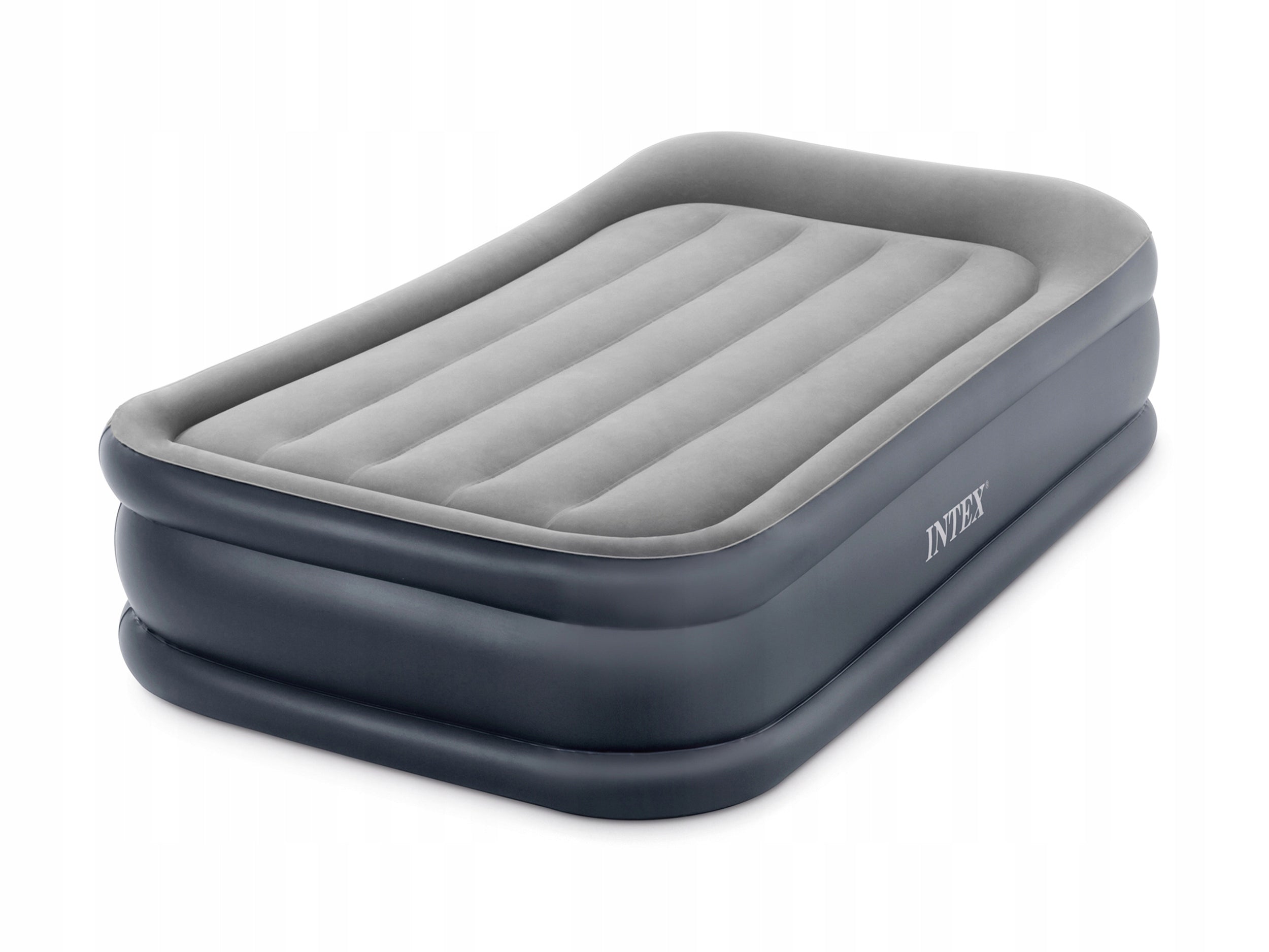 MATTRESS INFLATABLE VELVET BED INTEX 64132ND with PUMP 230V Single Brand Intex