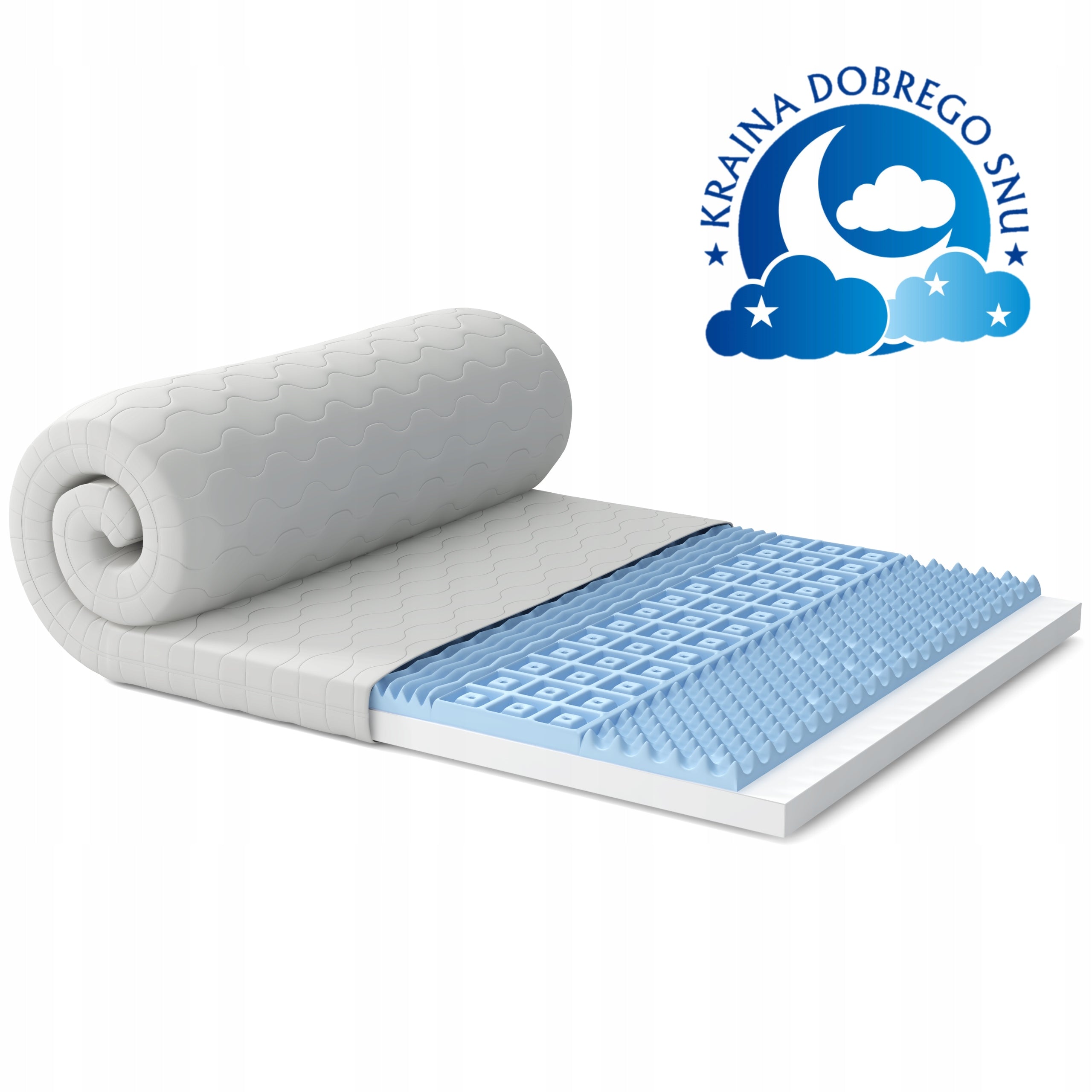 MATTRESS SURFACE MASSAGE OVERLAY KDS FOAM-FOAM PROFILE 120x200x8 Manufacturer code KDS_PIANKA-PIANKA PROFIL 3_120X200